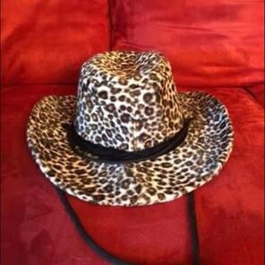 Cheetah Print Cowboy Hat